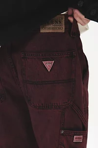 GUESS ORIGINALS Straight Paneled Carpenter Jean
