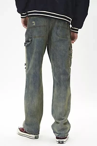 GUESS ORIGINALS Paneled Carpenter Jean