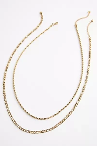 Figaro Chain Layering Necklace