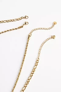 Figaro Chain Layering Necklace
