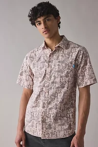 KAVU Topspot Patterned Woven Short Sleeve Shirt