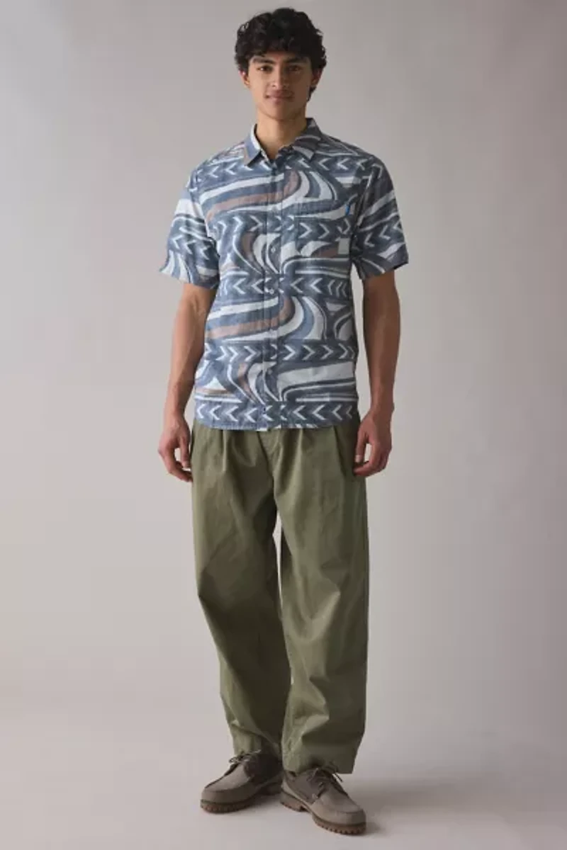KAVU Topspot Patterned Woven Short Sleeve Shirt