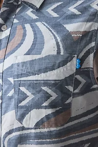 KAVU Topspot Patterned Woven Short Sleeve Shirt
