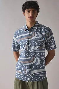 KAVU Topspot Patterned Woven Short Sleeve Shirt