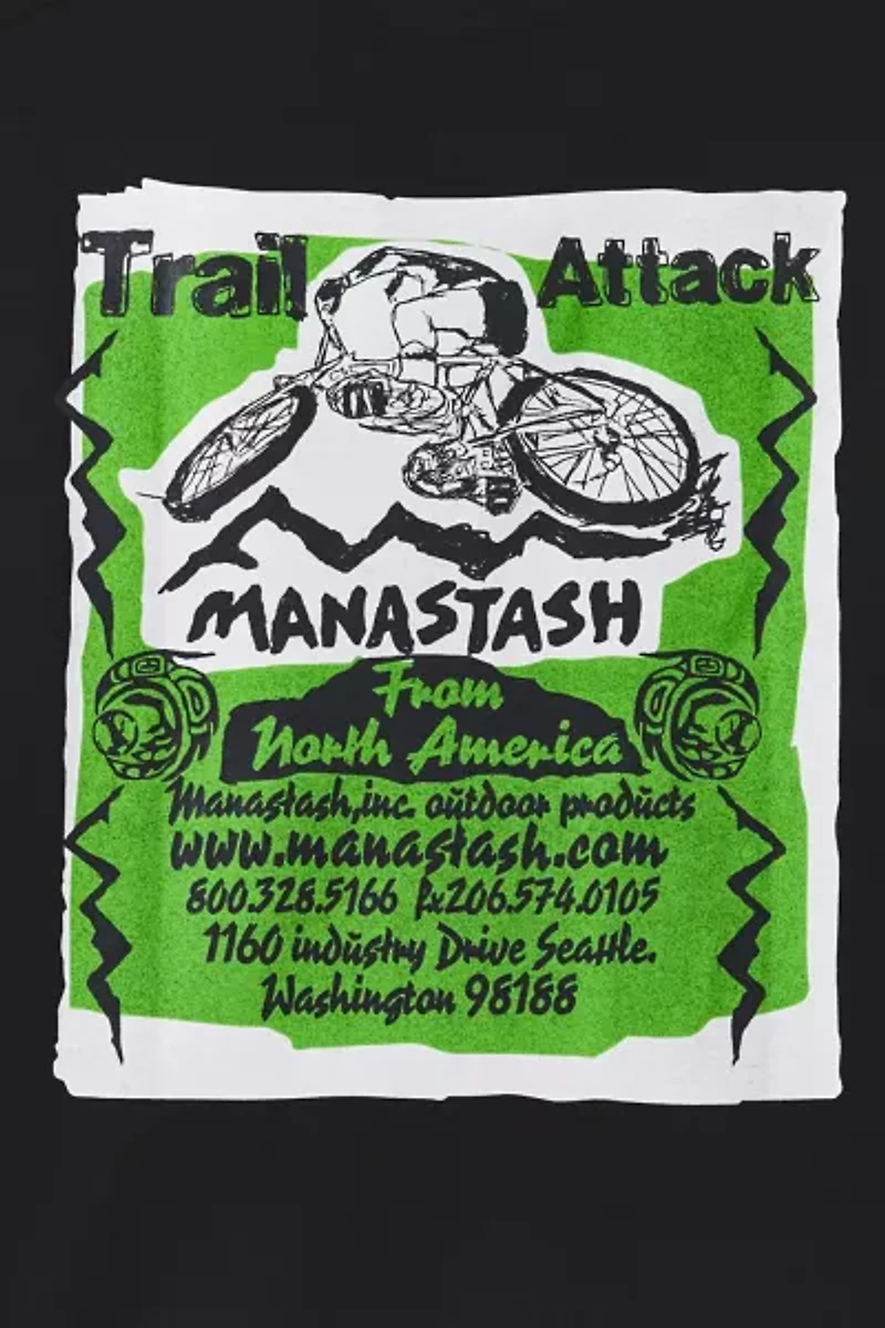 Manastash Trail Attack Graphic Tee