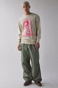 Manastash Be Prepared Graphic Crew Neck Sweatshirt