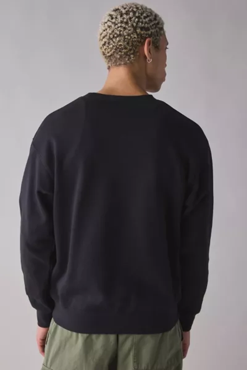 Manastash Collegiate Graphic Crew Neck Sweatshirt