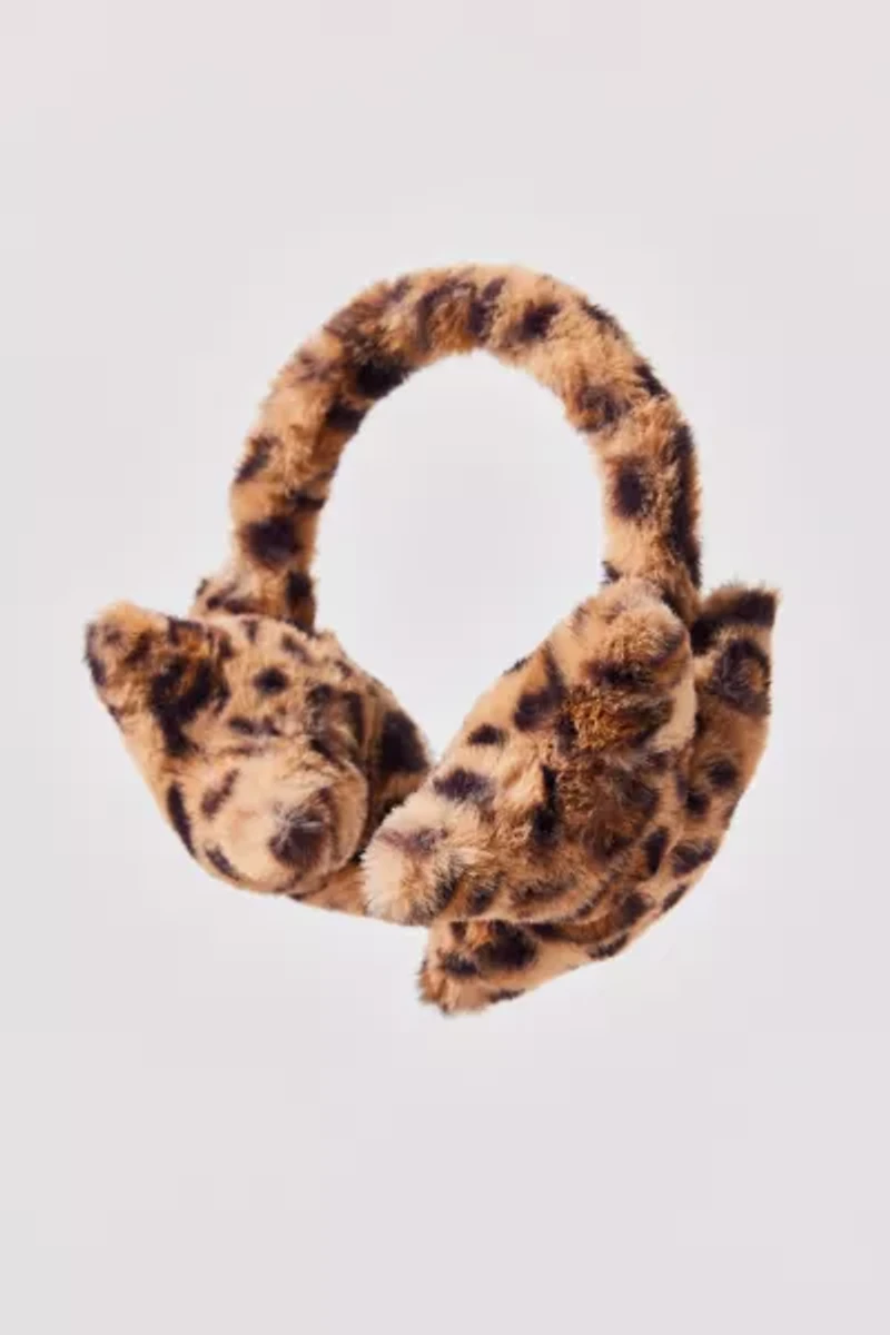 Star Faux Fur Earmuffs