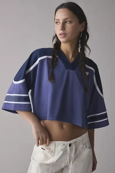 New Balance Midnight Jersey Mesh Cropped Tee