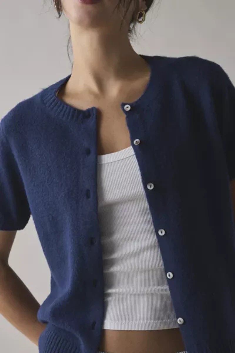 Kimchi Blue Rachel Short Sleeve Cardigan