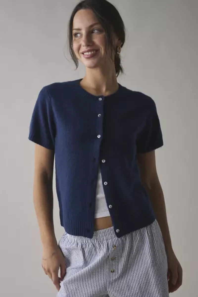 Kimchi Blue Rachel Short Sleeve Cardigan
