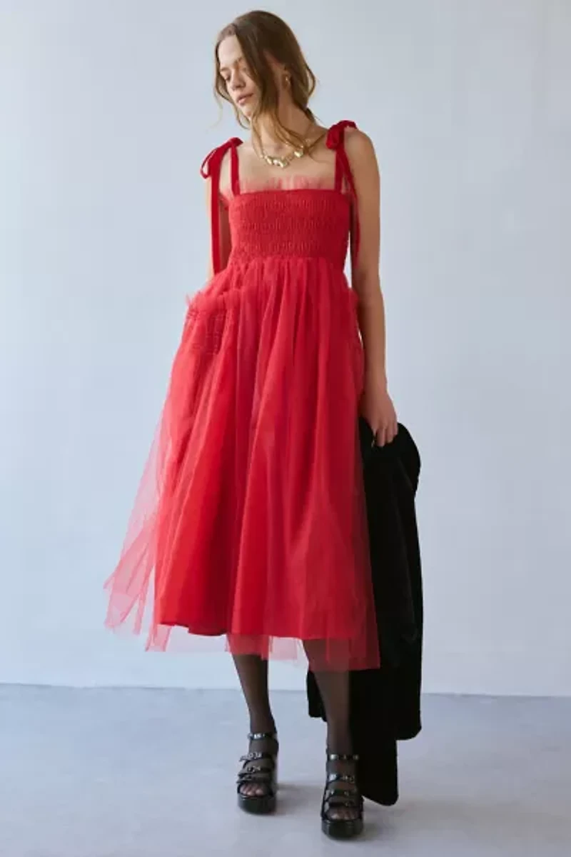 Sister Jane Dream Palace Tulle Midi Dress