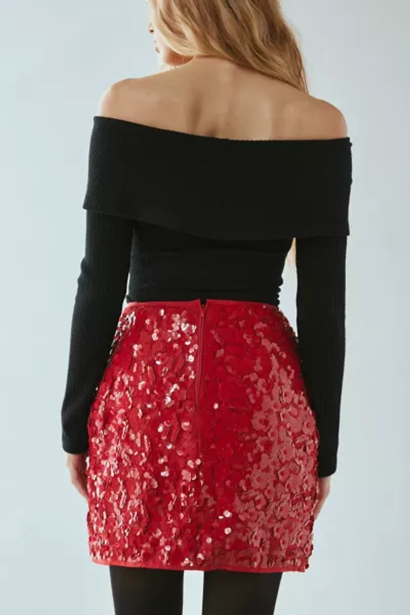 Sister Jane Dream Royale Sequin Mini Skirt