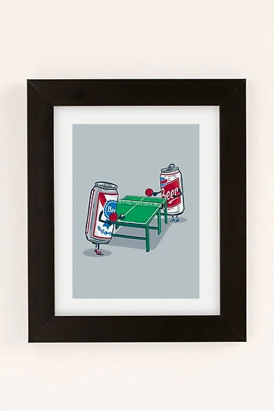 Ben Douglass Beer Pong Art Print