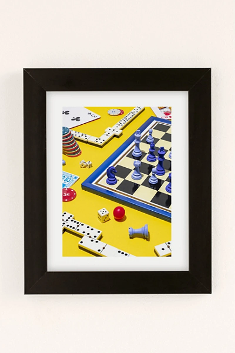 Pepino de Mar Table Games Art Print