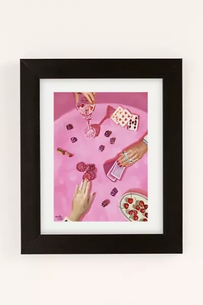 Caroline Ellis Art Ladies Game Night 3 Art Print