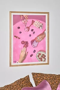 Caroline Ellis Art Ladies Game Night 3 Art Print