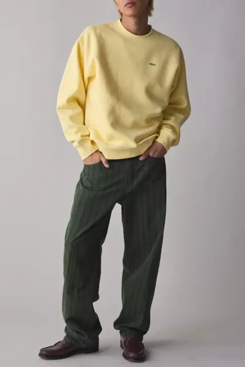 OBEY Baggy Stripe Pattern Jean