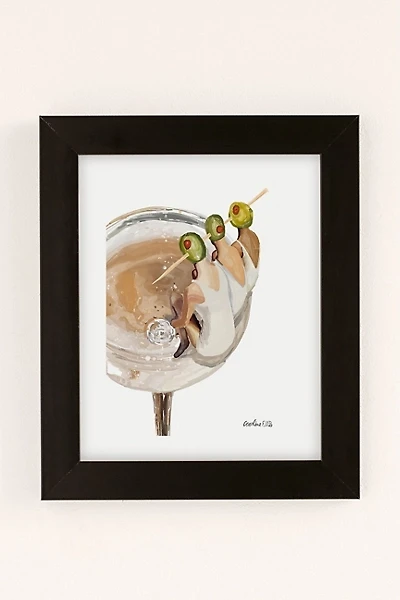 Caroline Ellis Art Poolside Martini Print