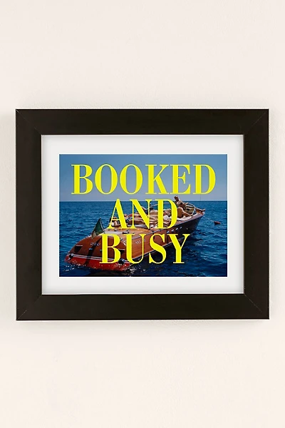 GS Print Shoppe Booked And Busy Capri Art