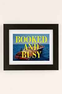 GS Print Shoppe Booked And Busy Capri Art