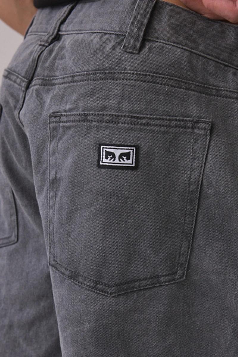 OBEY Bigwig Baggy Denim Jorts