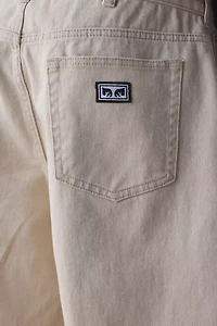 OBEY Bigwig Baggy Denim Jort