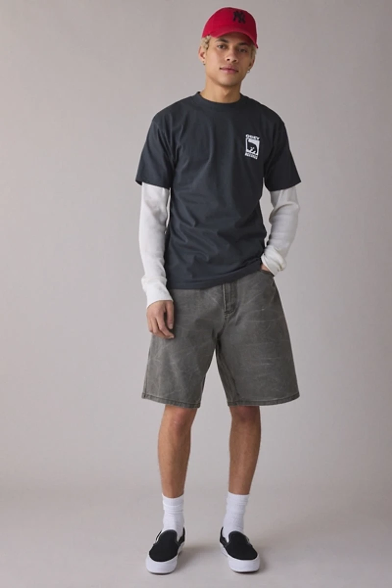 OBEY Bigwig Baggy Denim Jort