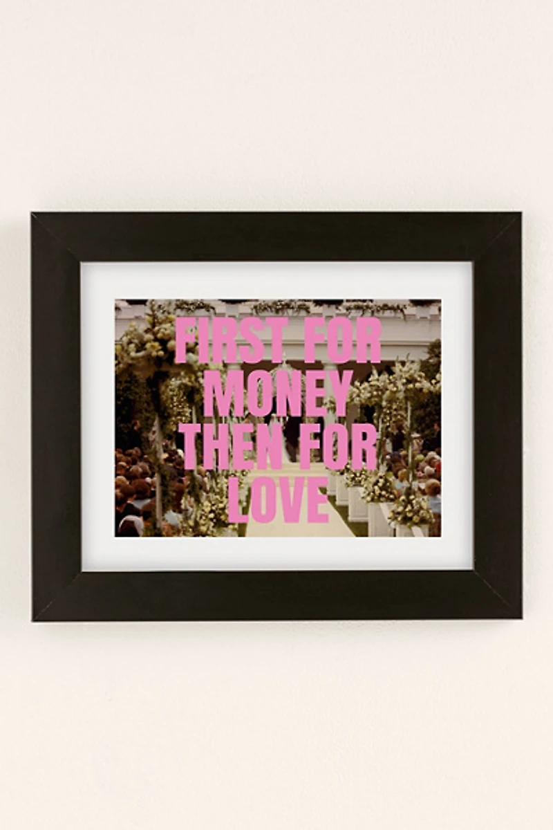 GS Print Shoppe First For Money Then Love Art