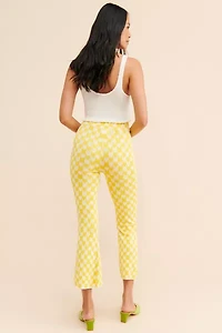 Glamorous Heart Knit Pants