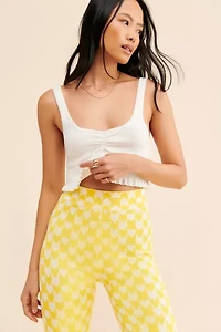 Glamorous Heart Knit Pants