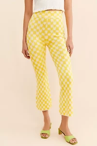 Glamorous Heart Knit Pants