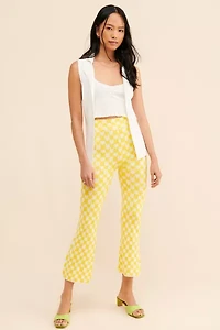 Glamorous Heart Knit Pants
