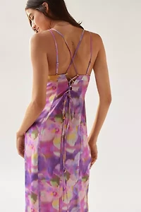 First Light Midi Slip Dress