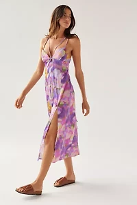First Light Midi Slip Dress