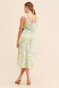 MinkPink Alora Bias Midi Dress