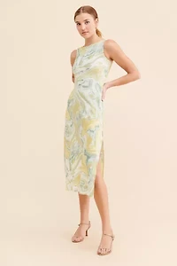 MinkPink Alora Bias Midi Dress