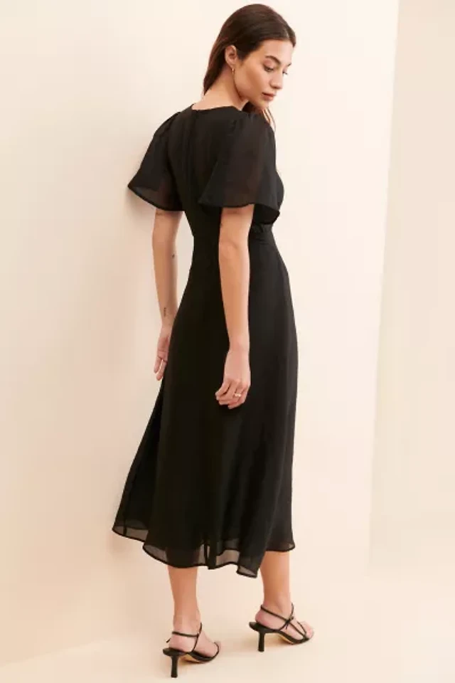 Lisa Says Gah Grace Chiffon Dress | Pacific City
