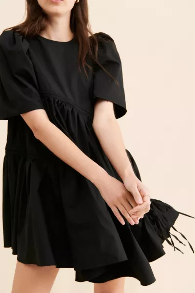 Ghospell Pia Ruched Mini Dress