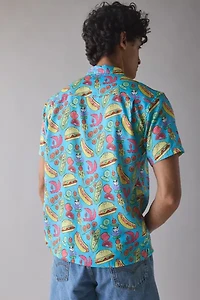 Boardies Grill Master Pattern Short Sleeve Shirt