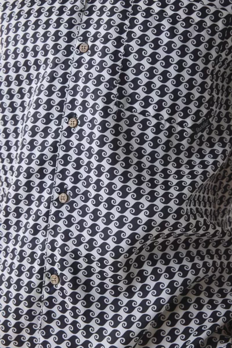 Boardies Sea Hound Pattern Short Sleeve Shirt