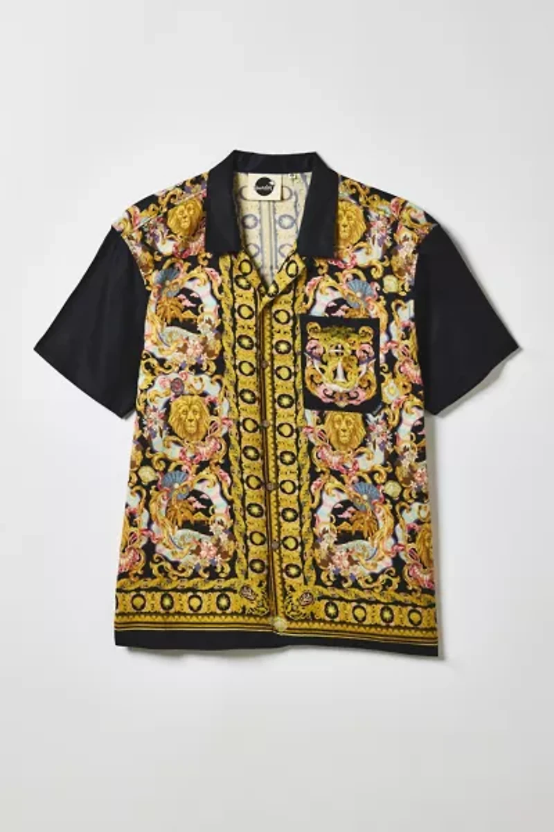 Boardies Baroque Pattern Short Sleeve Shirt