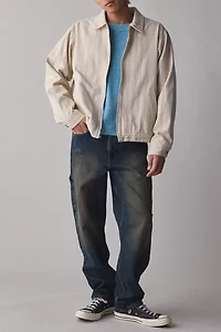OBEY Stripe Zip-Up Jacket
