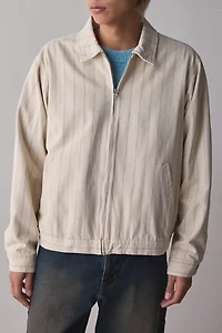OBEY Stripe Zip-Up Jacket