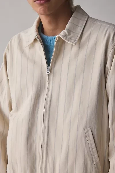 OBEY Stripe Zip-Up Jacket