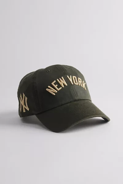 Mitchell & Ness MLB New York Yankees Faux Leather Dad Hat