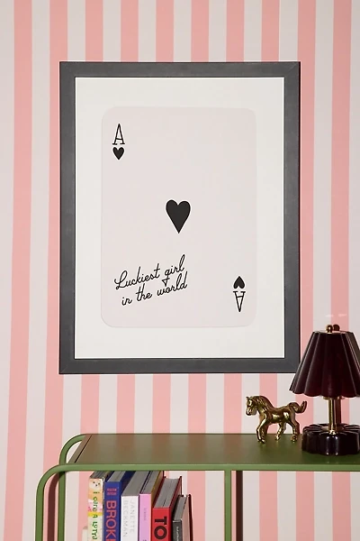 GS Print Shoppe Luckiest Girl Art Print
