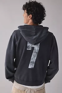 BDG Bonfire Graphic Full Zip Hoodie Sweatshirt