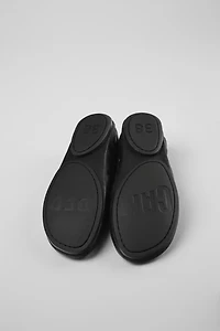 Camper Right Leather Pleated Ballerina Flat