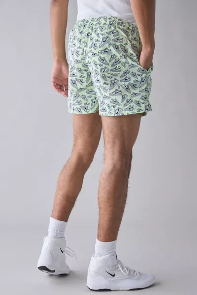 Nike Tossed Sneaker Pattern 5” Swim Short
